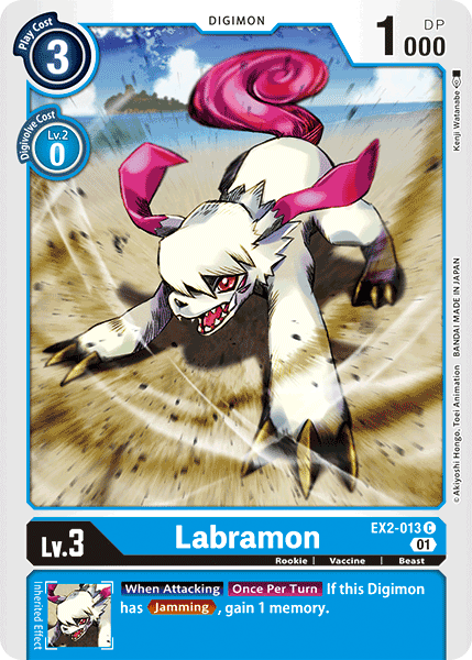 Labramon [EX2-013] [Digital Hazard] For Sale