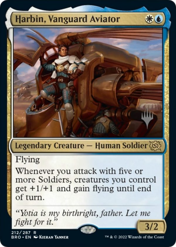 Harbin, Vanguard Aviator (Promo Pack) [The Brothers  War Promos] Sale