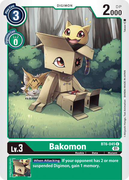 Bakomon [BT6-045] [Double Diamond] Online Hot Sale