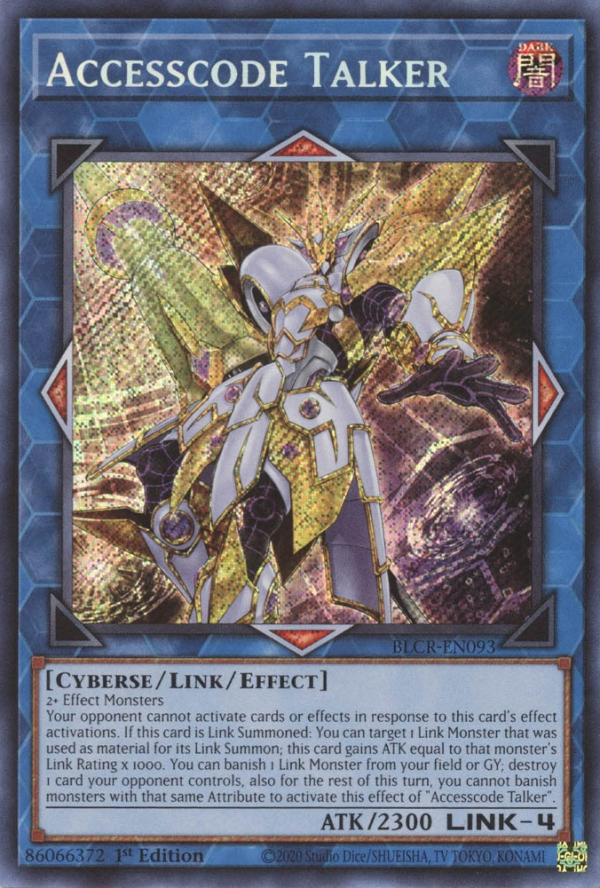 Accesscode Talker (Starlight Rare) [BLCR-EN093] Secret Rare Online Hot Sale