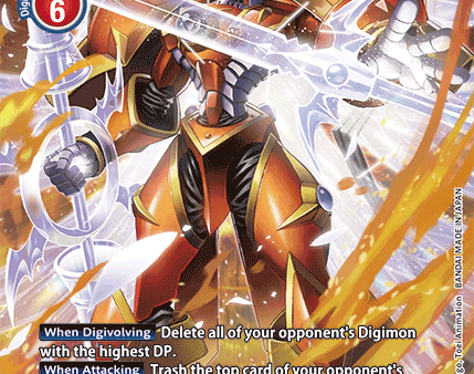 Gallantmon Crimson Mode [EX2-073] (Alternate Art) [Digital Hazard] Hot on Sale