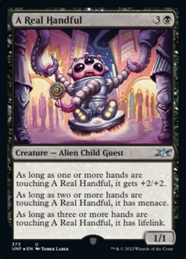 A Real Handful (Galaxy Foil) [Unfinity] Discount