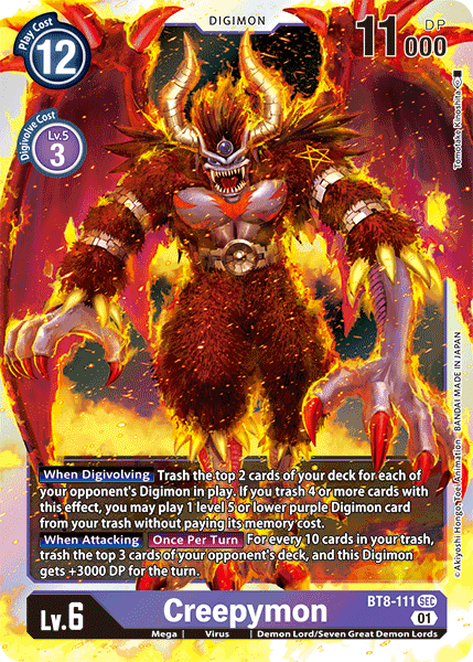 Creepymon [BT8-111] [New Awakening] For Sale