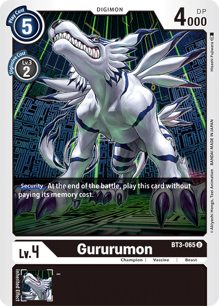 Gururumon [BT3-065] [Release Special Booster Ver.1.5] Cheap