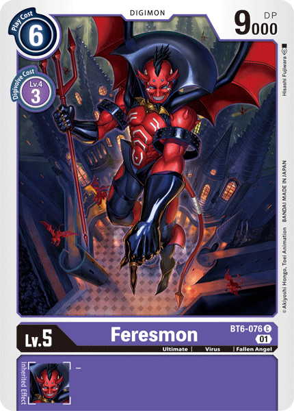 Feresmon [BT6-076] [Double Diamond] Online