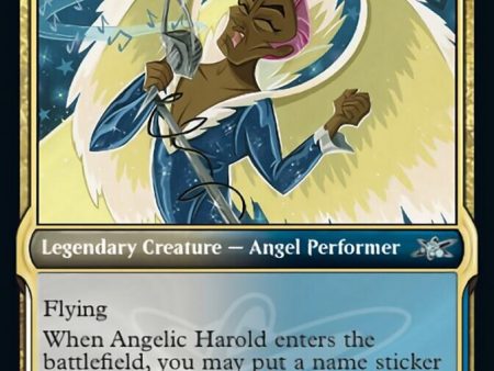 Angelic Harold (Showcase) (Galaxy Foil) [Unfinity] Online