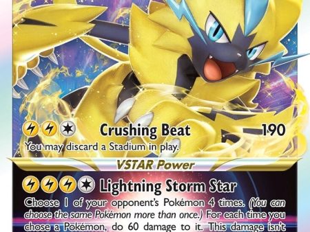 Zeraora VSTAR (SWSH265) [Sword & Shield: Black Star Promos] Online