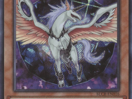 Advanced Crystal Beast Sapphire Pegasus [BLCR-EN016] Secret Rare Fashion